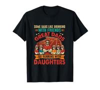 Proud Great Dads Go Running with Daughters Father's Day T-Shirt