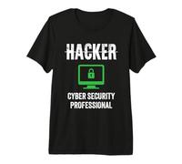 Proud Hackers Job Title Cyber Security Professional Shield Premium T-Shirt