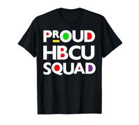 Proud HBCU Squad Senior Grad College Student Graduation Fun Value Graphic T-Shirt, Men, Black, S