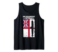 Proud HMS Dreadnought Veteran British Military Submarine Tank Top
