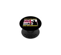 Proud HMS Dreadnought Veteran Flag UK British Submarine PopSockets Adhesive PopGrip