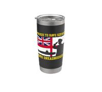 Proud HMS Dreadnought Veteran Flag UK British Submarine Stainless Steel Insulated Tumbler