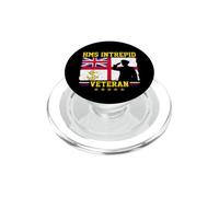 Proud HMS Intrepid Veteran Aircraft Carrier British Military PopSockets PopGrip for MagSafe