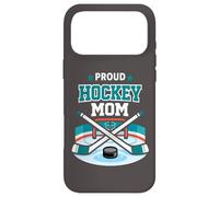 Proud Hockey Mom with Ice Rink Puck Drop Mothers Great Game Case for iPhone 17 Pro Max