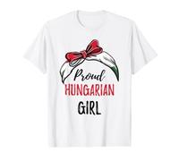 Proud Hungarian Girl Value Graphic T-Shirt