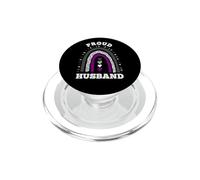 Proud Husband Ace Pride Boho Rainbow PopSockets PopGrip for MagSafe