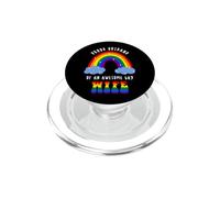 Proud Husband Awesome Gay Wife PopSockets PopGrip for MagSafe