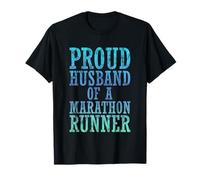 Proud Husband Of A Marathon Runner Athletic Support -- T-Shirt
