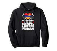 Proud Husband of Beautiful Armenian Wife Armenia Flag Pullover Hoodie