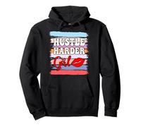 Proud Hustle Harder Girl Women Empowerment Feminism Pullover Hoodie