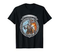 Proud HVAC Warrior of Heat and Frost AC Technician Viking T-Shirt