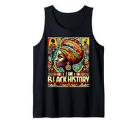 Proud 'I Am Black History' Bold Statement Tank Top