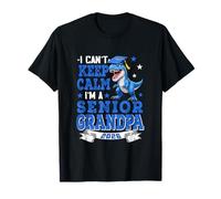 Proud I'm A Senior Grandpa 2026 T-Rex Graduated Mother's Day T-Shirt