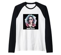 Proud Indian Woman for India Fans Raglan Baseball Tee
