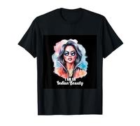 Proud Indian Woman for India Fans T-Shirt
