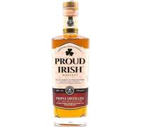 Proud Irish Blended Irish Whiskey 3-Year - 700 ml, 40% ABV - Triple-Distilled Blend with Caramel, Honey & Orchard Fruit