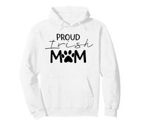 Proud Irish Mom Irish Terrier Dog Lover Pullover Hoodie