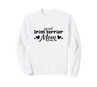Proud Irish Mom Irish Terrier Dog Lover Sweatshirt