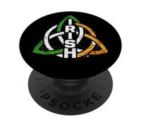 Proud Irish St Patricks Day Irish Roots Festivals Parties PopSockets Adhesive PopGrip