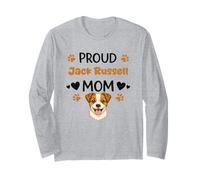 Proud Jack Mom Jack Russell Terrier Dog Lover Long Sleeve T-Shirt