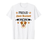 Proud Jack Mom Jack Russell Terrier Dog Lover T-Shirt