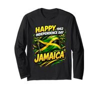 Proud Jamaican Happy Independence Day 1962 Jamaica Long Sleeve T-Shirt