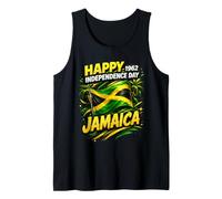 Proud Jamaican Happy Independence Day 1962 Jamaica Tank Top
