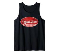 Proud JROTC Grandma Junior ROTC Cadet Support Graphic Tank Top