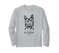 Proud Kai Ken Mom Funny Dog Owners Cute Dogs Long Sleeve T-Shirt