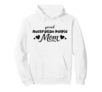 Proud Kelpie Mom Australian Kelpie Dog Lover Pullover Hoodie