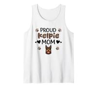 Proud Kelpie Mom Australian Kelpie Dog Lover Tank Top