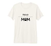 Proud King of Terriers Mom Airedale Terrier Dog Lover Premium T-Shirt