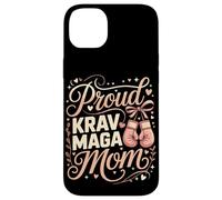 Proud Krav Maga Mom Pink Boxing Gloves Heart Case for iPhone 14 Plus