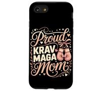 Proud Krav Maga Mom Pink Boxing Gloves Heart Case for iPhone SE (2020) / 7/8