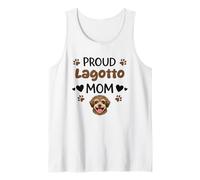 Proud Lagotto Mom Lagotto Romagnolo Dog Lover Tank Top