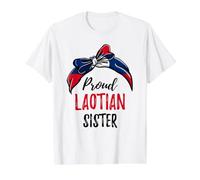 Proud Laotian Sister Value Graphic T-Shirt, Men, White, XL