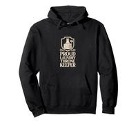 Proud Laundry Throne Keeper Cat Wash Day Pullover Hoodie