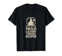 Proud Laundry Throne Keeper Cat Wash Day T-Shirt