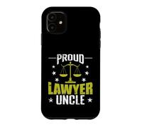 Proud Lawyer Uncle Legal Eagle Pride Case for iPhone 11