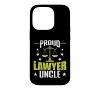 Proud Lawyer Uncle Legal Eagle Pride Case for iPhone 14 Pro