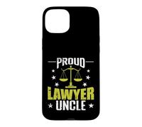 Proud Lawyer Uncle Legal Eagle Pride Case for iPhone 15 Plus