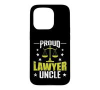 Proud Lawyer Uncle Legal Eagle Pride Case for iPhone 15 Pro