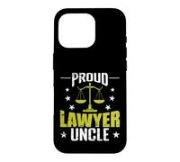 Proud Lawyer Uncle Legal Eagle Pride Case for iPhone 16 Pro