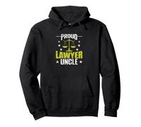 Proud Lawyer Uncle Legal Eagle Pride Pullover Hoodie