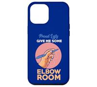 Proud Lefty Give Me Some Elbow Room Funny Left Hander Case for iPhone 12 Pro Max