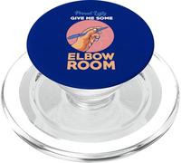 Proud Lefty Give Me Some Elbow Room Funny Left Hander PopSockets PopGrip for MagSafe