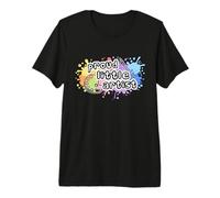 Proud Little Artist Kid Cute Doodle Art Paint Hobby Premium T-Shirt