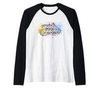 Proud Little Artist Kid Cute Doodle Art Paint Hobby Raglan Baseball Tee