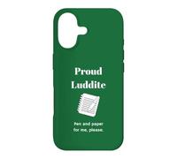 Proud Luddites Like Pen and Paper Case for iPhone 17