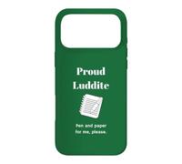 Proud Luddites Like Pen and Paper Case for iPhone 17 Pro Max